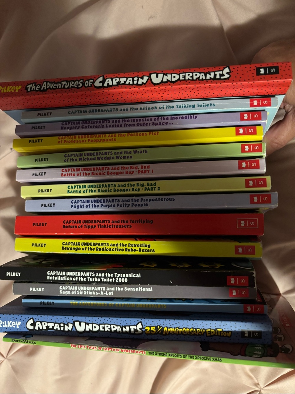 Captain Underpants Book Bundle - books #1-12 plus 3 extra